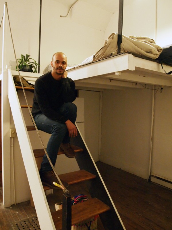 Addys on the sleeping loft at Bodega